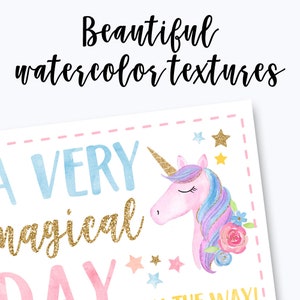 Unicorn Invitation, Rainbow Invitation, Magical Birthday Invitation, Unicorn Birthday Invitation, Rainbow Birthday Invitation, Unicorn Party image 7