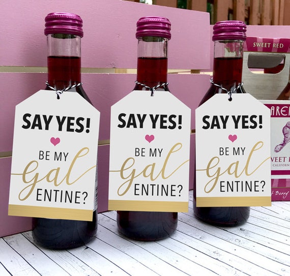 Galentines Day Gift Tag, Be My Galentine Tag, Galentines Day Party Tag, Galentine Party Favor Tag, Galentines Day Tag, Valentines Day Tag