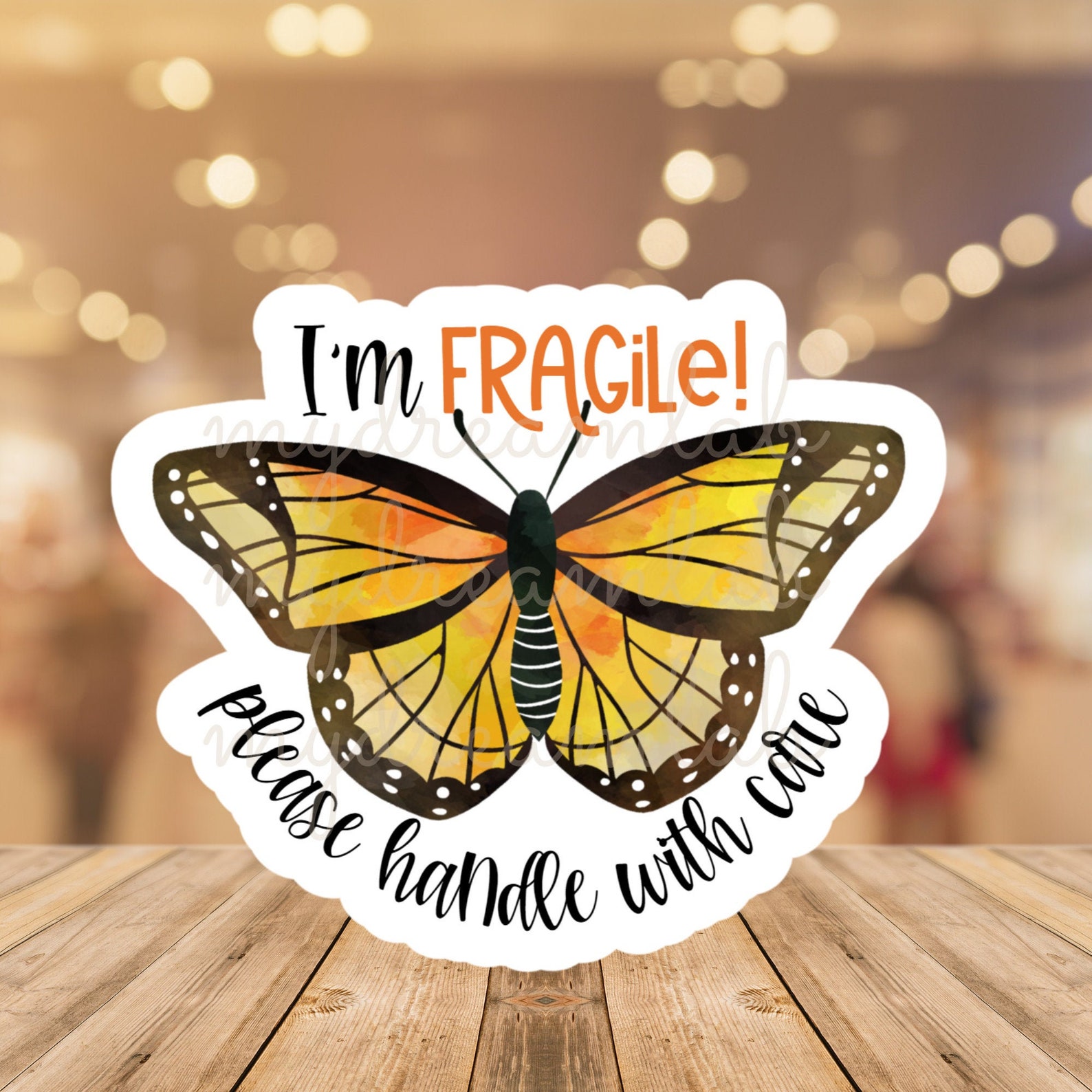 fragile handle