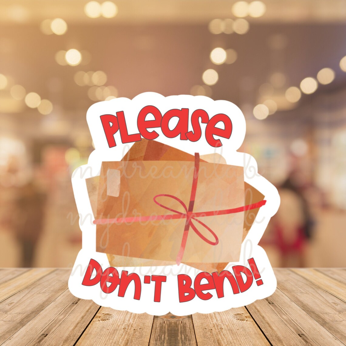 Fragile Sticker PNG Do Not Bend Handle with Care Labels for | Etsy