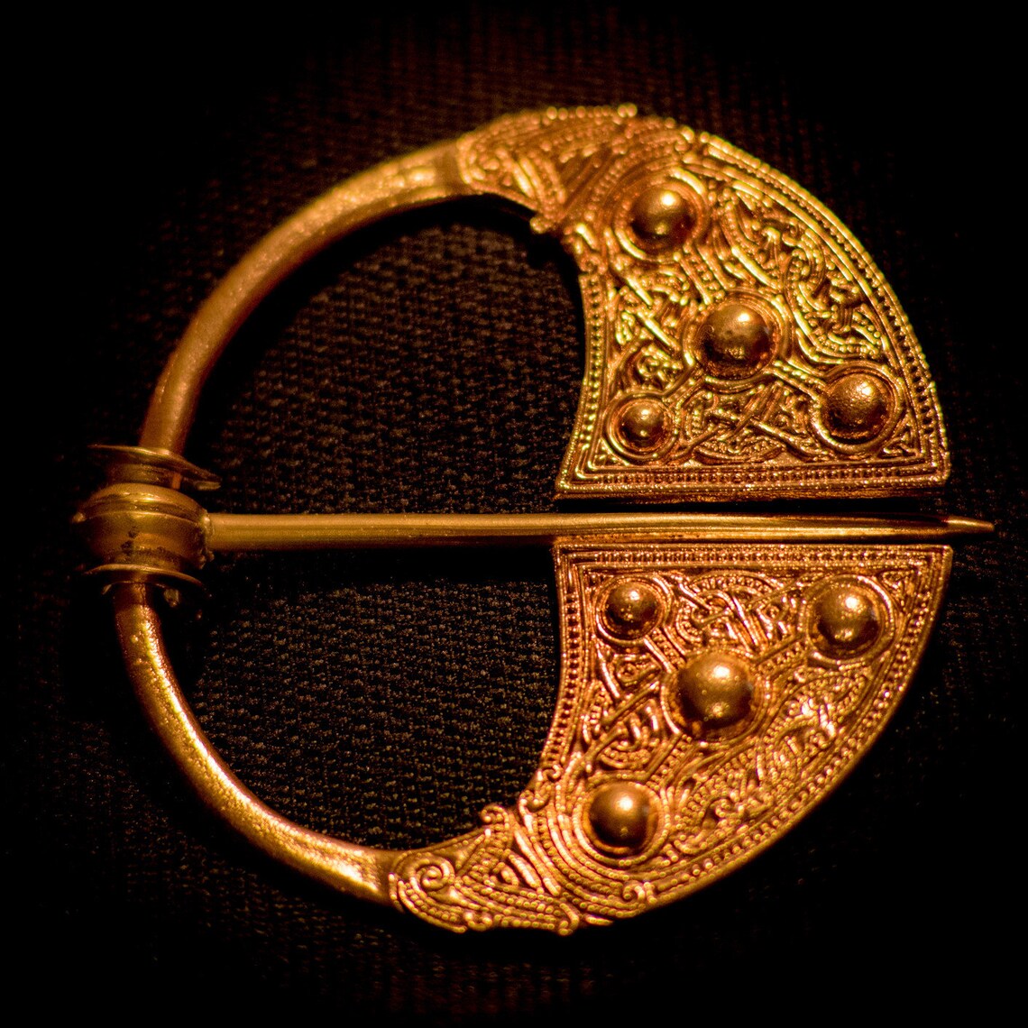 Large Celtic Pennanular Brooch R20 Etsy