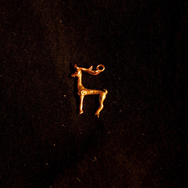 Small Sutton Hoo Stag Pendant - N-45