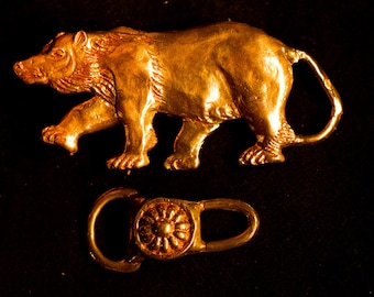 Bear cloak clasp - F28C Clasp