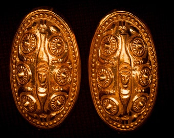 Turtle Brooch set, long from Ribe Viking Center - TB27