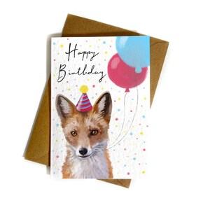 Carte De Renard Carte De Noel De Renard Carte De Noel De Etsy France