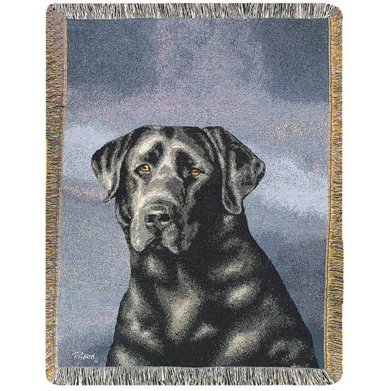 labrador blanket throw