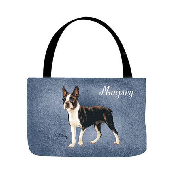 Boston Terrier Tote Bag Etsy