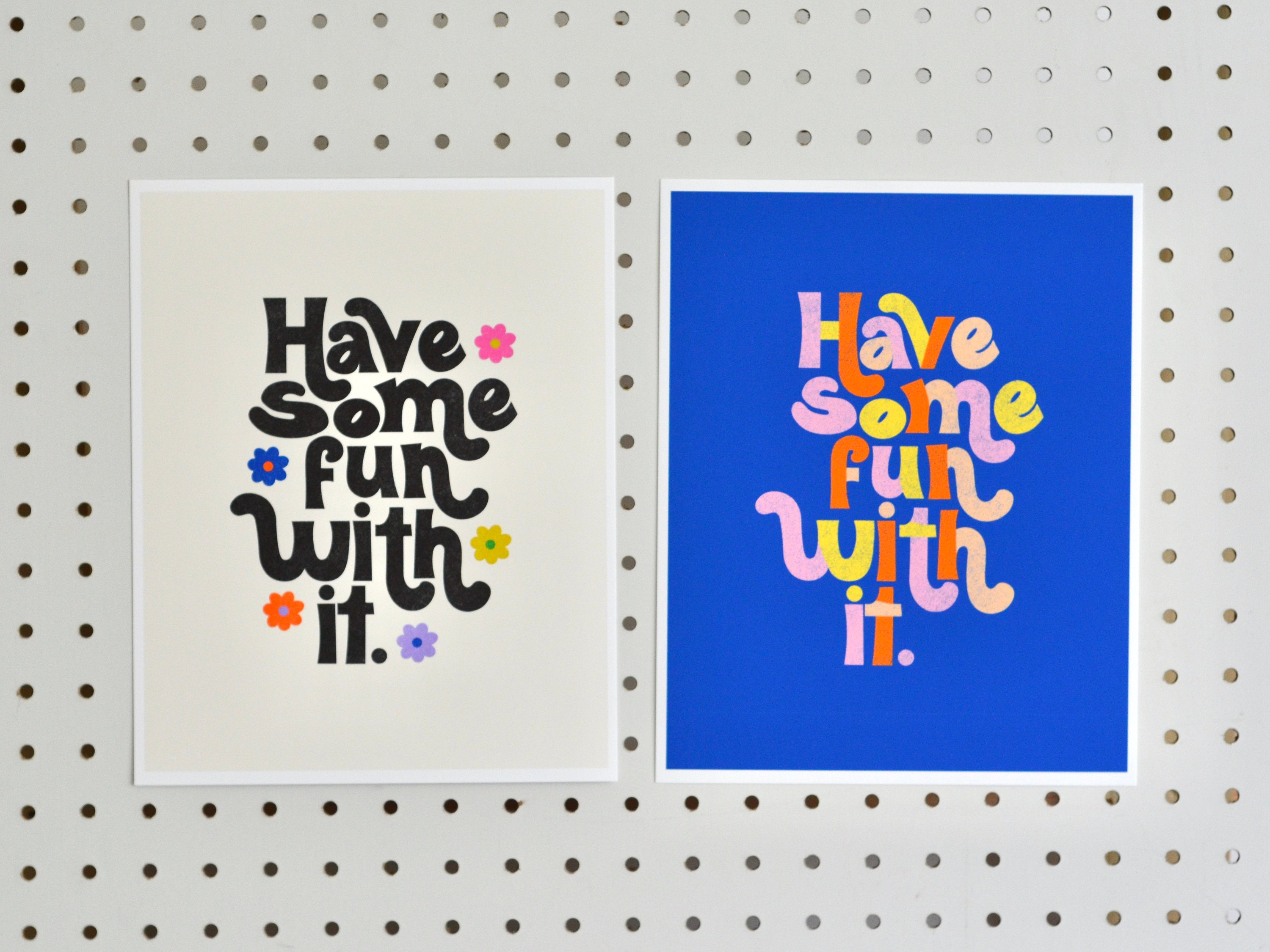 Have Fun Fun Print Fun Wall Art Fun Wall Decor Type Wall Etsy