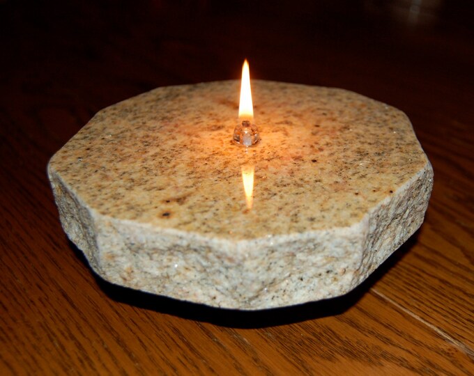 Granite Oil Candle Etsy