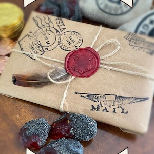 Magos de todas las edades / Carta de aceptación personalizada / Producto terminado y envuelto / Cumpleaños de Navidad / Revelación de viaje / Envío rápido