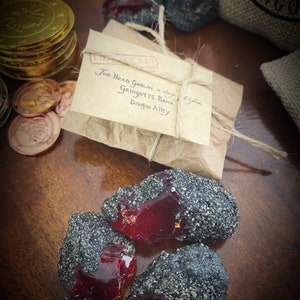Juego de minipiedras mágicas y cartas de entrega / Cada piedra es mágicamente única / Imprescindible para cualquier fan