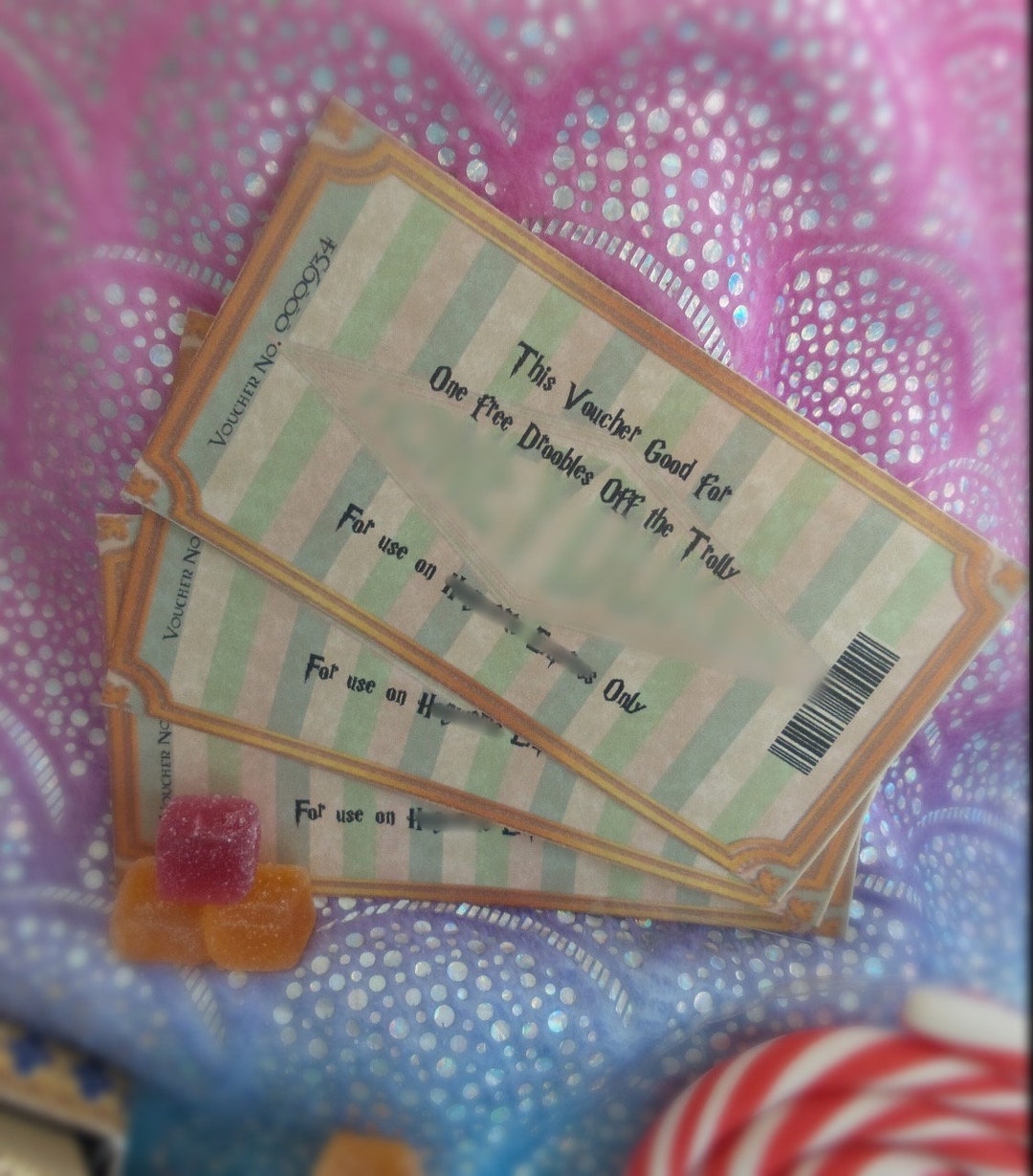 Anything From the Trolley Dears Candy Voucher for the Magical Train ...