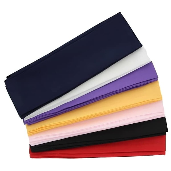 Polyester Japanese Obi Belt (choose Color)