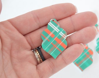 Christmas Ornament Earring Blanks, Christmas blanks, Christmas, earring blanks, acrylic earrings, earring supplies, diy earrings, bauble