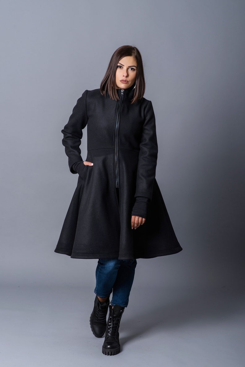 Wool Princess Coat by MariFlor Plus Sizes Available Etsy