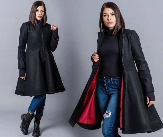 Wool Princess Coat by Mariflor Plus Sizes Available | Etsy
