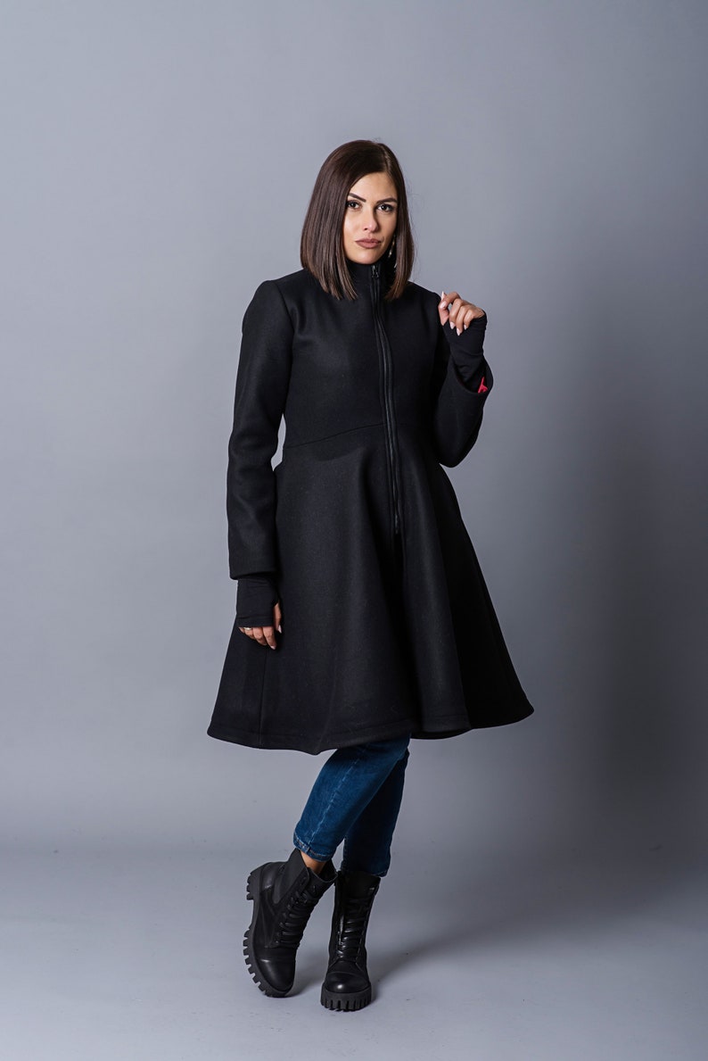 Wool Princess Coat by MariFlor Plus Sizes Available Etsy