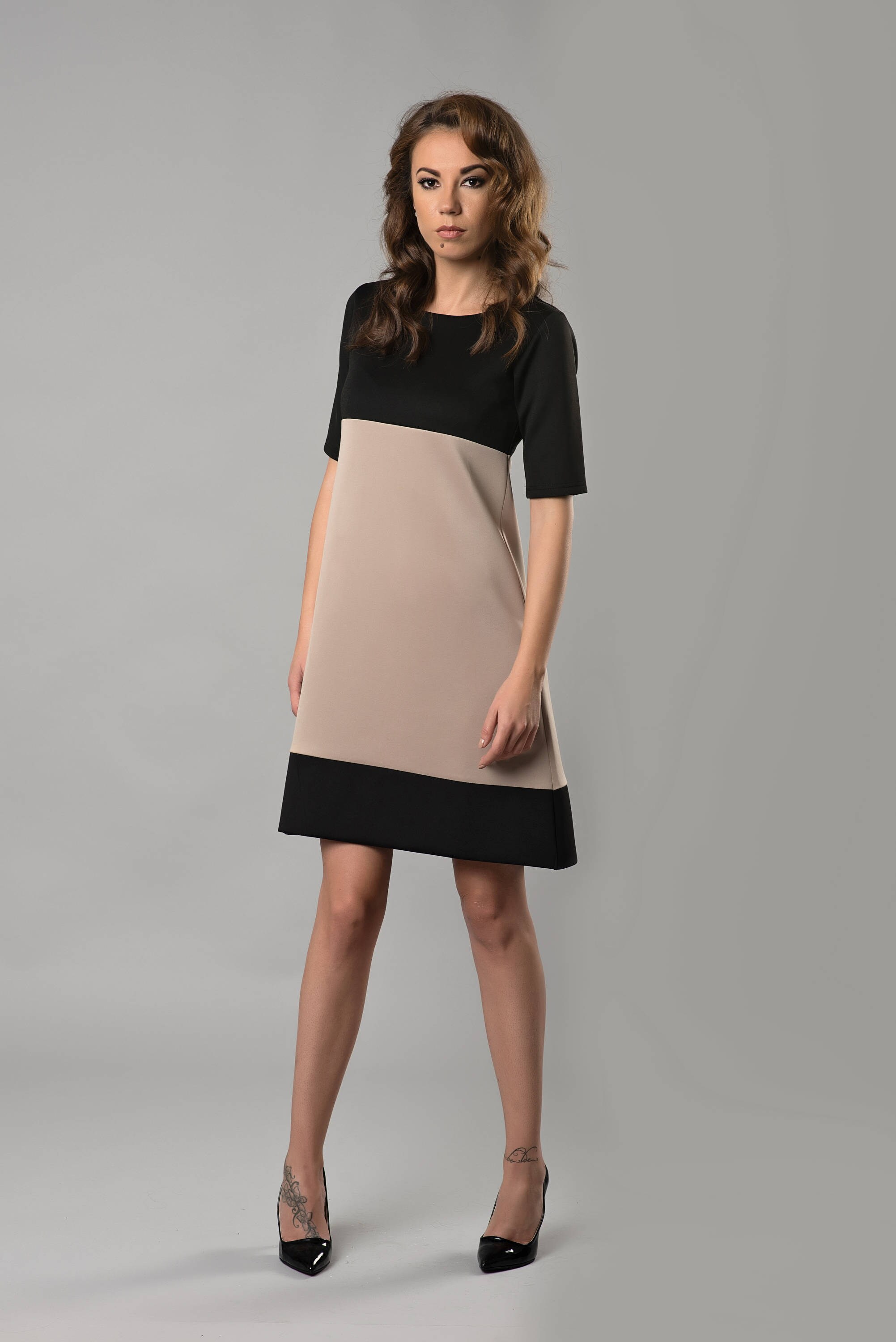 minimalist cocktail dress