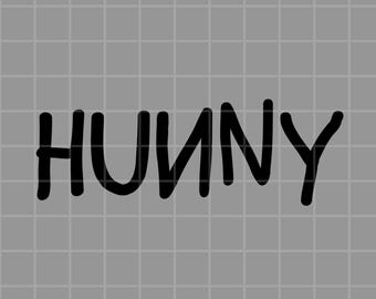 Hunny with Backwards N Digital Download PNG, SVG, Cricut