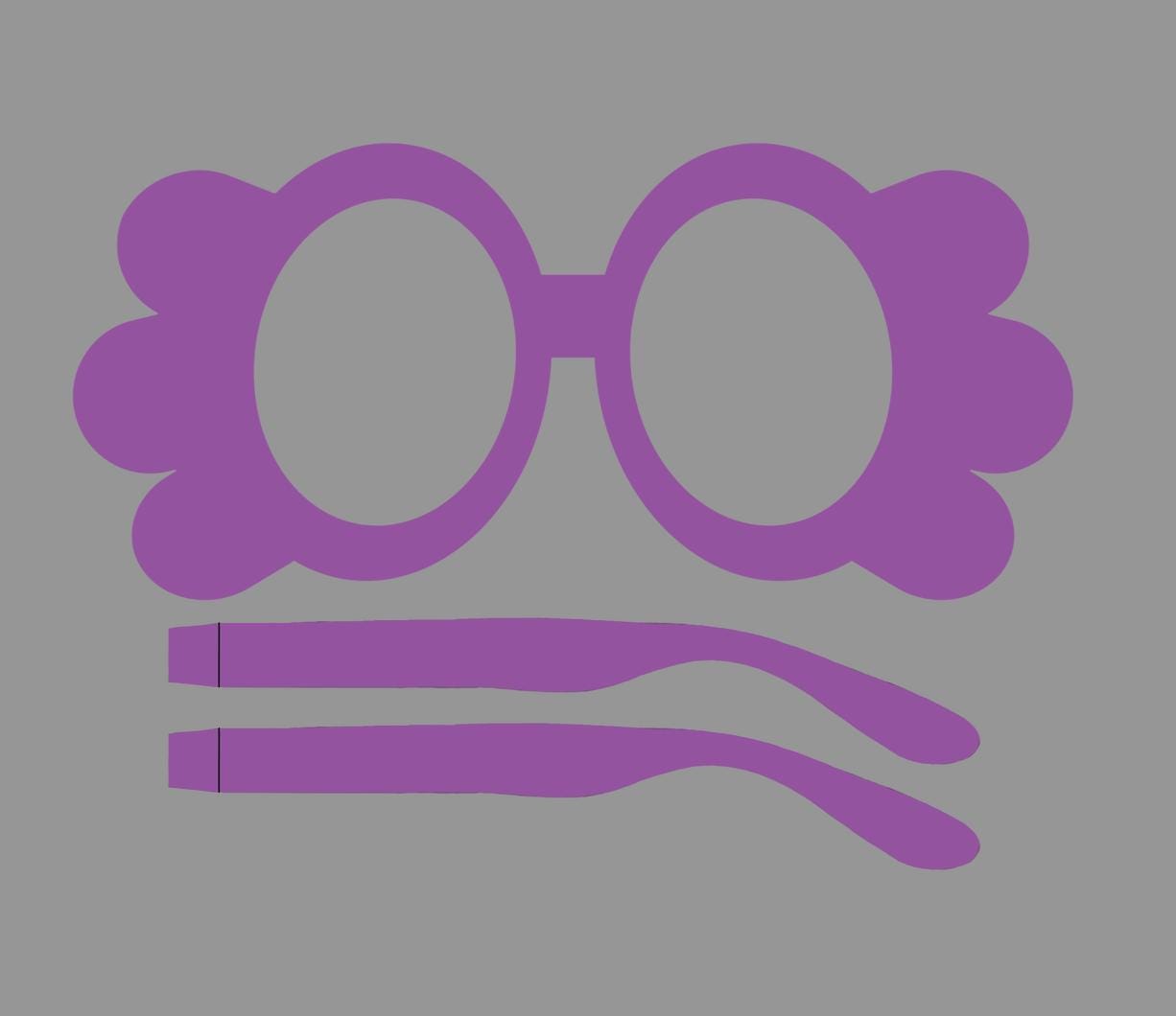 Granny Glasses Bluey - Etsy granny-glasses-bluey-etsy