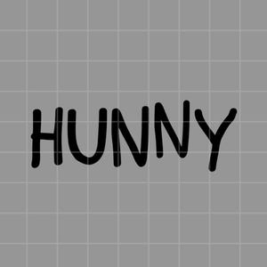 Hunny Digital Download PNG, SVG, Cricut