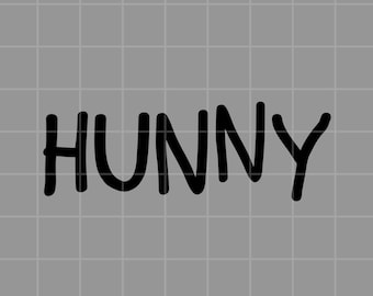 Hunny Digital Download PNG, SVG, Cricut