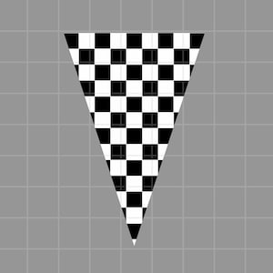 Download digitale dello striscione con bandiera da corsa, PNG, PDF
