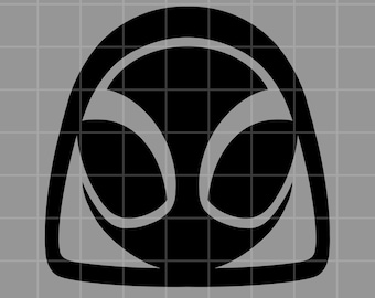 Tête d'araignée fantôme SVG, PNG, vinyle, Cricut, téléchargement numérique