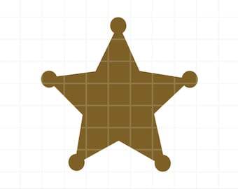 Woody Badge, Sheriff Star, Toy Story, SVG, PNG, Digital File, Instant Download, Cricut, Vinyl