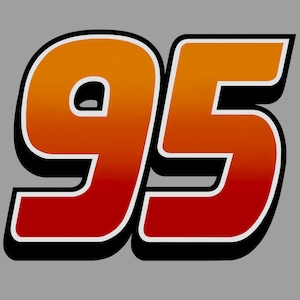 Digitale download van Lightning McQueen 95, png