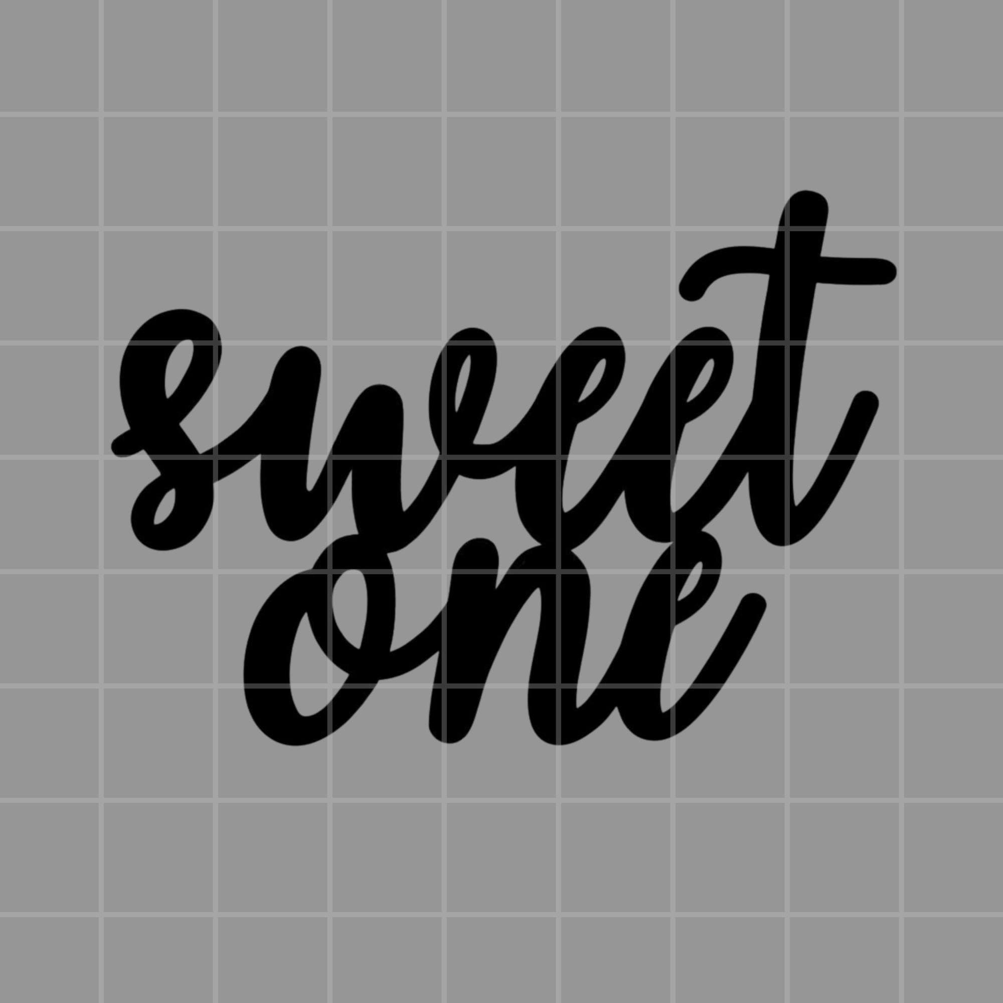 Sweet One Digital Download, PNG, SVG, Cricut, Cake Topper - Etsy