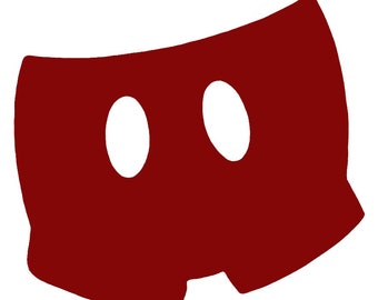 Mickey Mouse Shorts SVG for Vinyl, PNG, Cricut, Instant Download