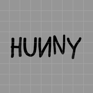Hunny with Backwards N Digital Download PNG, SVG, Cricut