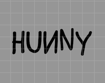 Hunny met Backwards N Digital Download PNG, SVG, Cricut
