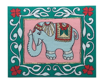 Toppa da viaggio termoadesiva Taj Mahal, toppa termoadesiva fluorescente e dorata raffigurante il Taj Mahal indiano, regalo di Natale, souvenir di viaggio in India, regalo di compleanno - Italia