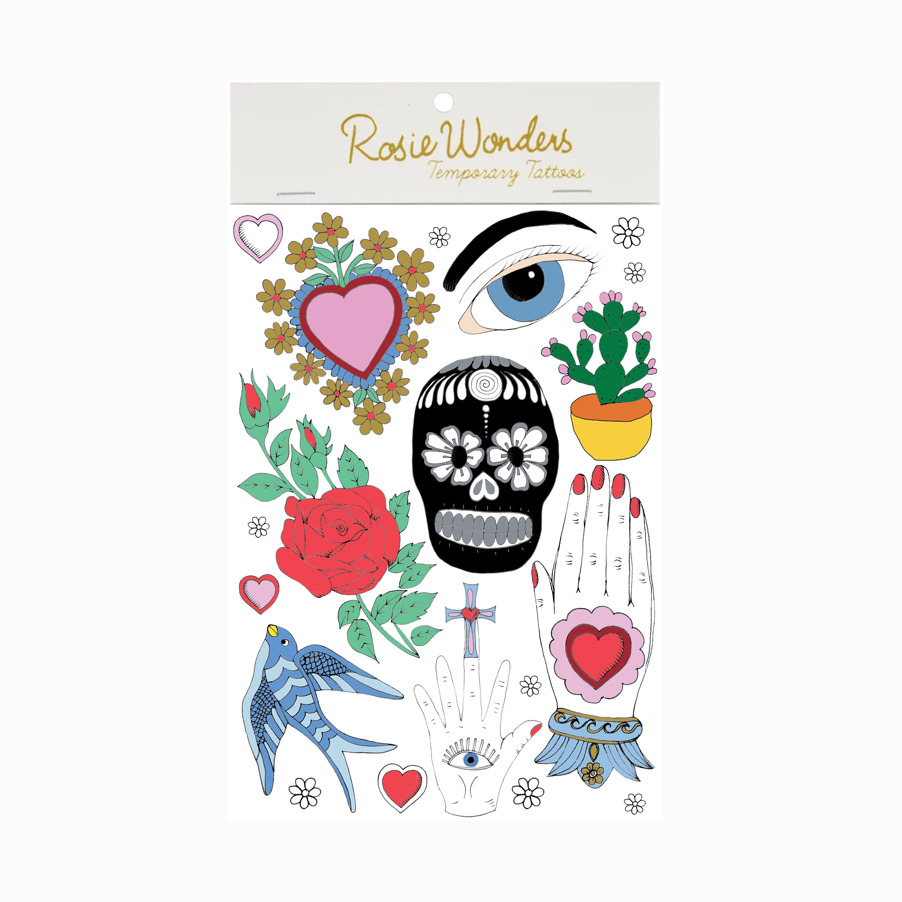 Mexican Heart Tattoo - Etsy Mexican Heart Tattoo - Etsy