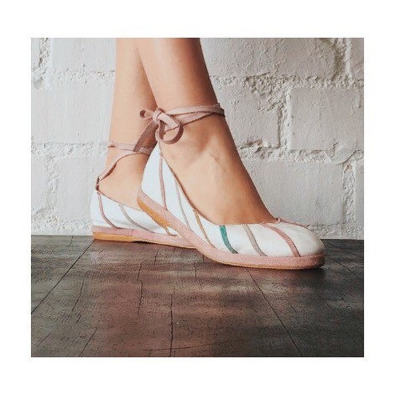 Vintage 70's / 80's Multi Color Pastel Suede Leath