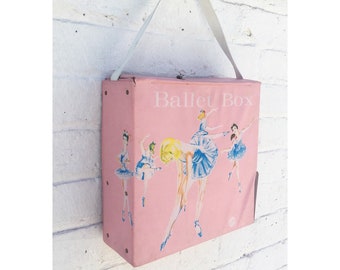 Vintage 60's Pink Mattel Ballet Box