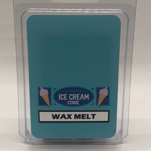 Boardwalk Ice Cream Cone | Disney Inspired Scented Wax Melt | 2.4 oz Wax Tart | Disney World | Boardwalk Resort | EPCOT | Hollywood