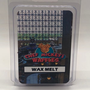 Chef Mickeys Waffles | Disney Inspired Scented Wax Melt | 2.4 oz Wax Tart | Family Vacation | Magic Kingdom | Contemporary Resort