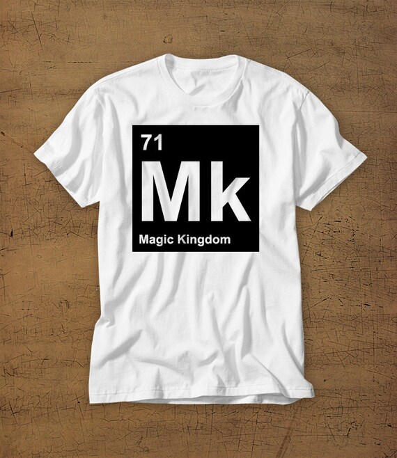 disney periodic table shirt
