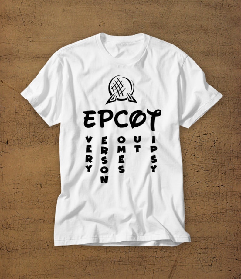 EPCOT Every Person Comes Out Tipsy | Disney Vacation Tee | Food and Wine Festival | Mens Shirt | Womens Shirt | Walt Disney World | EPCOT image 2