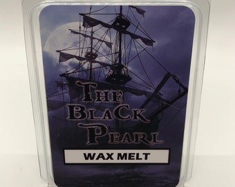 The Black Pearl | Disney Inspired Scented Wax Melt | 2.4 oz Wax Tart | Disney World | Pirates of the Caribbean | Gunpowder | Cannon