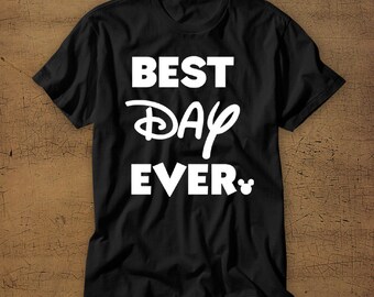 Il giorno migliore di sempre / Maglietta per le vacanze Disney / Walt Disney / Maglietta / Disney World / Vacanze in famiglia / Magic Kingdom / EPCOT / Maglietta / Animal Kingdom