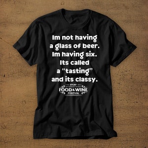 Je ne bois pas de bière | J'ai du goût et c'est chic | Fête de la gastronomie et du vin | T-shirt de vacances Disney | Chemise Disney | Disney World | Bière
