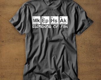 Disney Parks Elements Of Fun Shirt | Disney Vacation Tee | Walt Disney | T-Shirt | Disney World | Castle | Disney Park Element | Epcot | MK