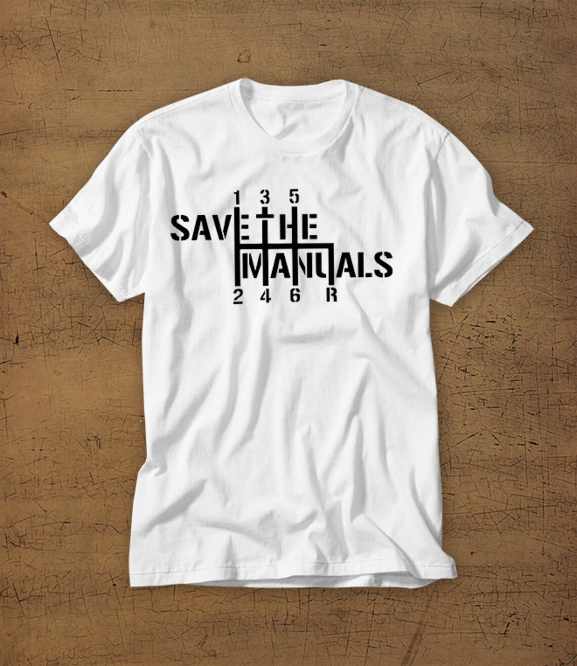 Save the Manuals Tshirt Tee Shirt Stick Shift 5 Spd 6 Speed - Etsy