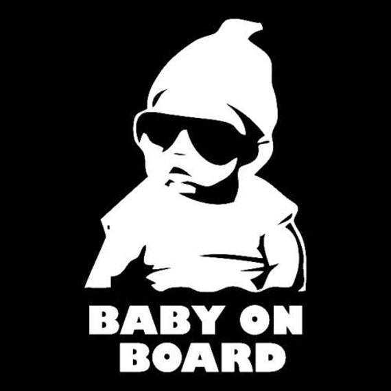 Baby on Board Carlos the Hangover Funny Sticker Vinyl -  New Zealand