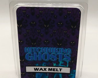 Fantasmas haciendo autostop / Derretimiento de cera perfumada inspirada en Disney / Tarta de cera de 2.4 oz / Disney World / Magic Kingdom / Mansión encantada / Vacaciones familiares