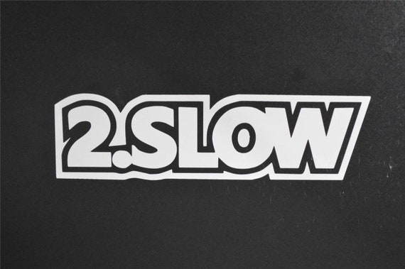 Slow Reader | Vinyl Sticker * Slow Reader | Vinyl Sticker *